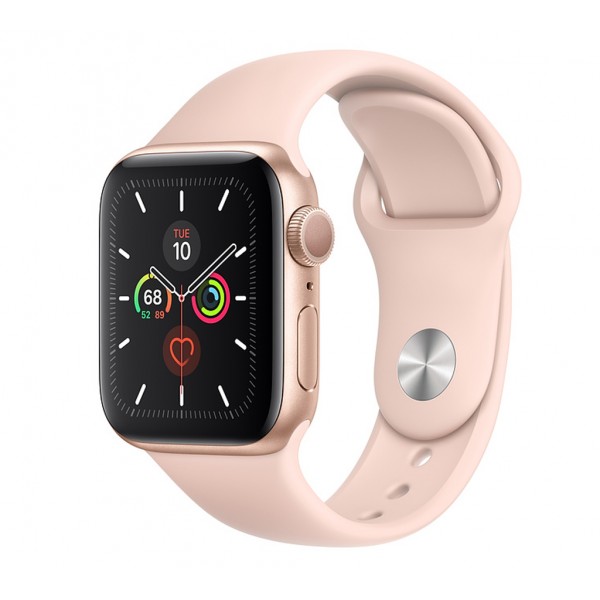 Apple Watch Series 5 GPS 40mm Gold Aluminum w. Pink Sand b.- Gold Aluminum (MWV72)