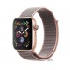 Apple Watch Series 4 (GPS + Cellular) 44mm Gold Aluminum Case with Pink Sand Sport Loop (MTVX2)