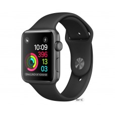 Apple Watch Series 3 GPS 42mm Space Gray with Black Sport Band (MTF32)