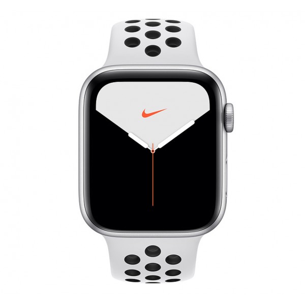 Apple Watch Nike Series 5 GPS 44mm Silver Aluminum w. Silver Aluminum (MX3V2)