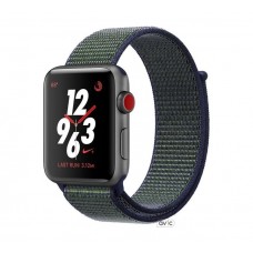 Apple Watch Series 3 Nike+ (GPS + LTE) 42mm Space Gray Aluminium Case with MidnightNike Sport Loop (MQMK2)
