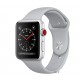 Apple Watch Series 3 (GPS + Cellular) 38mm Silver Aluminum w. Fog Sport B. (MQJN2)