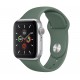 Apple Watch Series 5 (GPS) 40mm Silver Aluminum Case with Sport Band Pine Green