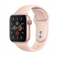 Apple Watch Series 5 LTE 44mm Gold Aluminum w. Pink Sand b.- Gold Aluminum (MWW02)