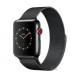 Apple Watch Series 3 (GPS + Cellular) 38mm Space Black Stainless Steel w. Space Black Milanese L. (MR1H2)