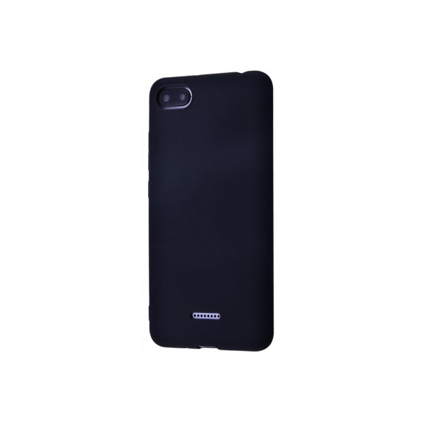 Чехол для Xiaomi Redmi 6A Black Silicone Case