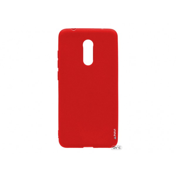 Чехол для Xiaomi Redmi 5 Red Inavi SIMPLE COLOR