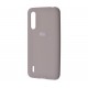 Чехол для Xiaomi Mi A3 Silicone Cover Gray