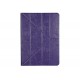 Чехол-книжка Utty Y-case Pattern универсальный 9-10 Purple Owl (252877)