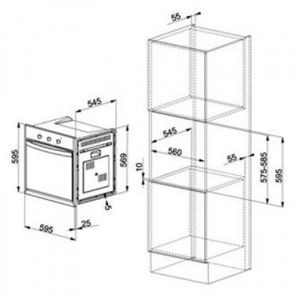 Духовка Franke Smart SM 62 M XS 2L /N (116.0373.507)