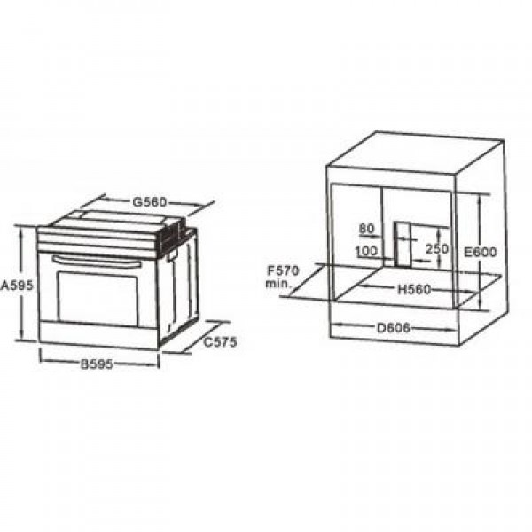 Духовка LIBERTY HO 718 AV