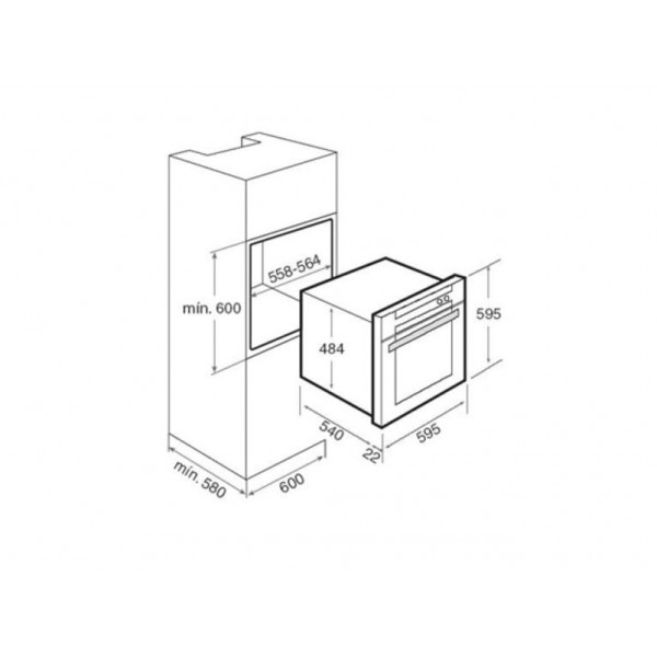 Духовка TEKA HR 750 AN