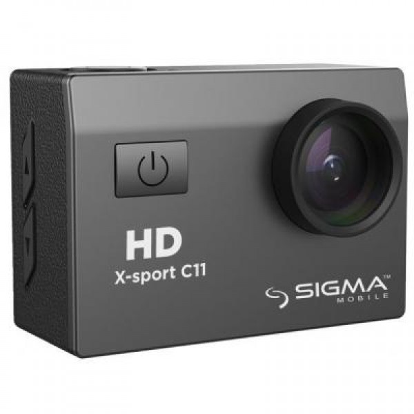 Экшн-камера Sigma Mobile X-sport C11 black (4827798324110)