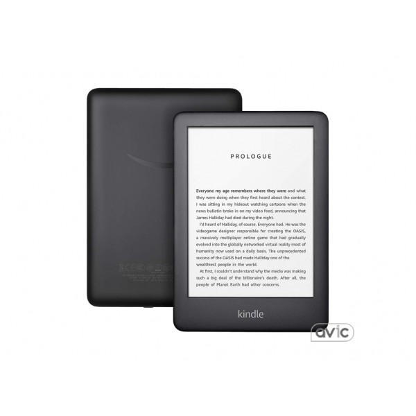 Электронная книга с подсветкой Amazon Kindle All-new 10th Gen. 2019 Black