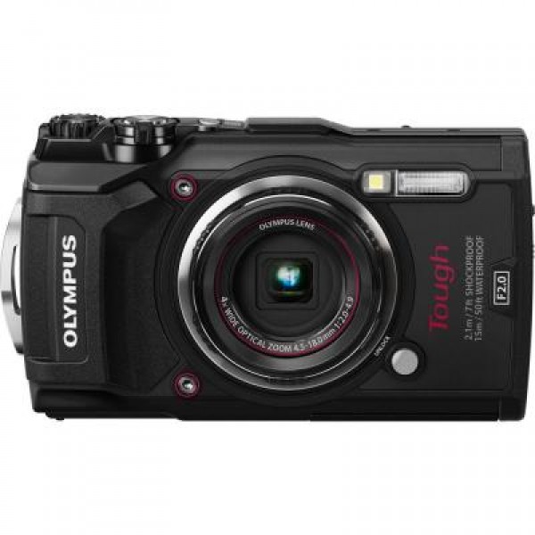 Фотоаппарат OLYMPUS TG-5 Black (Waterproof - 15m; GPS; 4K; Wi-Fi) + case (V104190BE030)