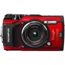 Фотоаппарат OLYMPUS TG-5 Red (Waterproof - 15m; GPS; 4K; Wi-Fi) + case (V104190RE010)