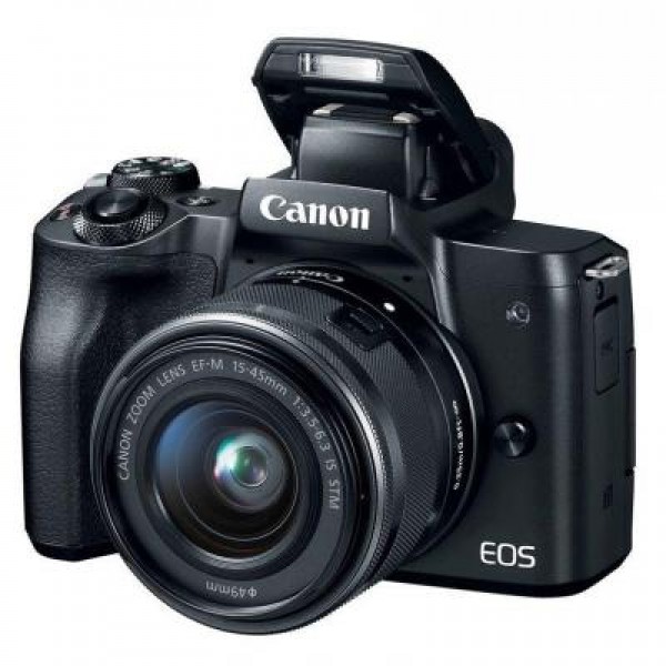 Фотоаппарат Canon EOS M50 15-45 IS STM Kit black (2680C060)