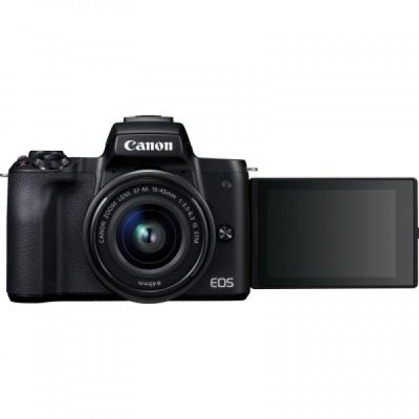 Фотоаппарат Canon EOS M50 15-45 IS STM Kit black (2680C060)