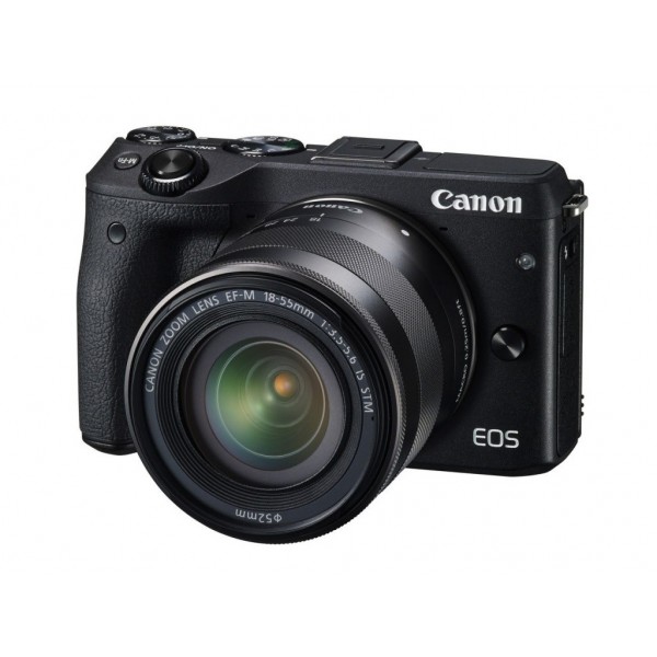 Фотоаппарат Canon EOS M3 kit (15-45mm) IS STM Black