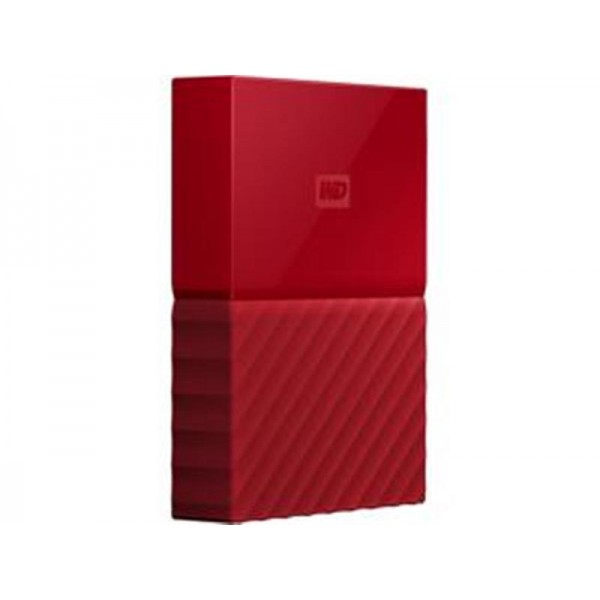 Внешний накопитель 2.5 USB 4.0TB WD My Passport Red (WDBYFT0040BRD-WESN)