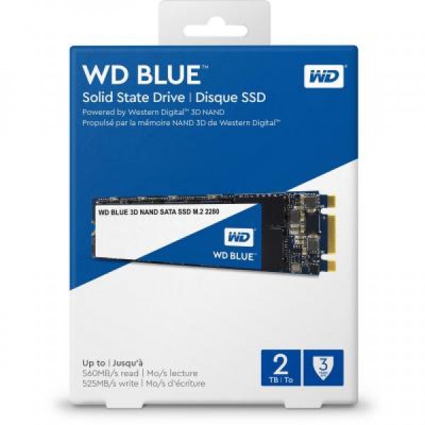 SSD накопитель M.2 2280 2TB Western Digital (WDS200T2B0B)