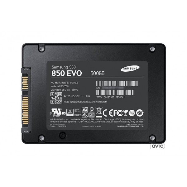 SSD накопитель Samsung 850 EVO MZ-75E500B