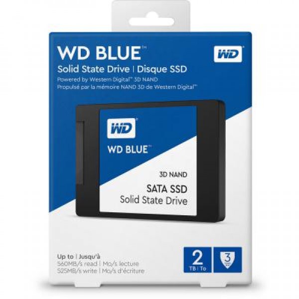 SSD накопитель 2.5 2TB Western Digital (WDS200T2B0A)