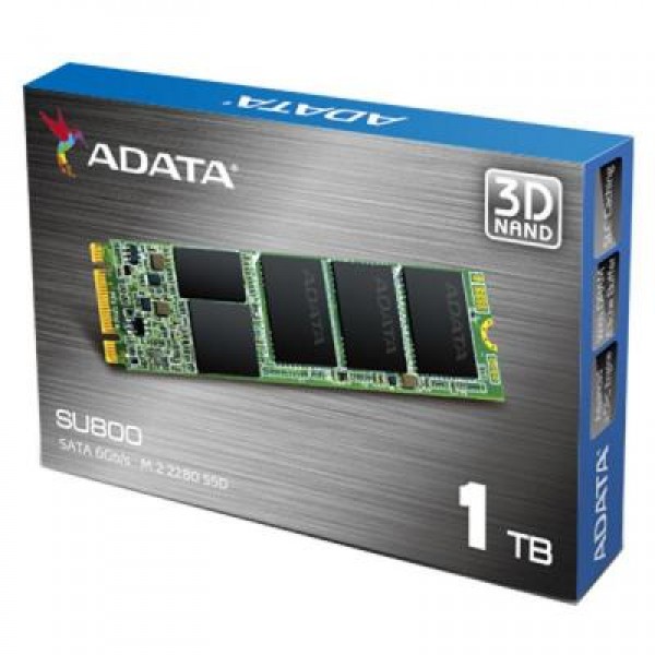 SSD накопитель M.2 2280 1TB ADATA (ASU800NS38-1TT-C)