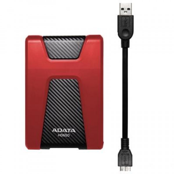 Внешний накопитель 2.5 2TB ADATA (AHD650-2TU31-CRD)