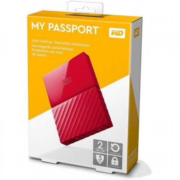 Внешний накопитель 2.5 2TB Western Digital (WDBS4B0020BRD)