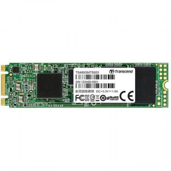 SSD накопитель M.2 2280 480GB Transcend (TS480GMTS820S)