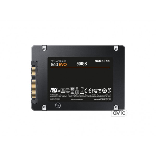 SSD накопитель Samsung 860 EVO 2.5 500 GB (MZ-76E500B)