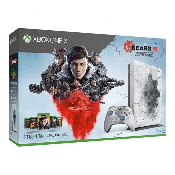 Игровая приставка Microsoft Xbox One X Gears 5 Limited Edition Bundle (1TB) (Open Box)