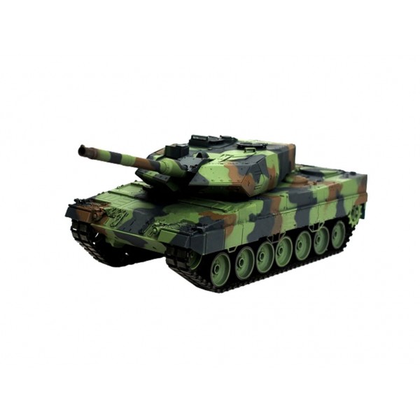 Танк на р/у 2.4GHz 1:16 Heng Long Leopard II A6 с пневмопушкой и дымом (HL3889-1)