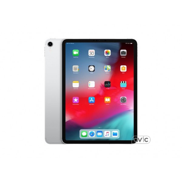 Планшет Apple iPad Pro 11 (2018) Wi-Fi + Cellular 512GB Silver (MU1M2)
