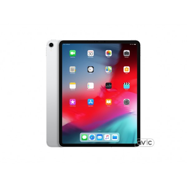 Планшет Apple iPad Pro 12,9 (2018) Wi-Fi + Cellular 512GB Silver (MTJJ2)