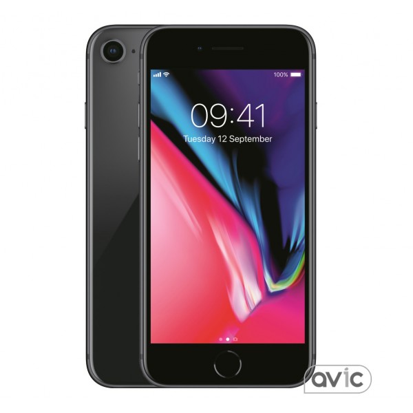 Смартфон Apple iPhone 8 64GB (Space Gray) (MQ6G2)