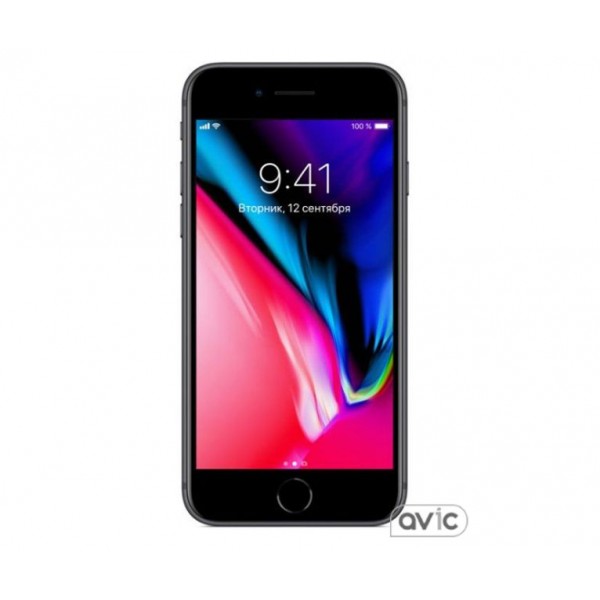 Смартфон Apple iPhone 8 64GB (Space Gray) (MQ6G2)