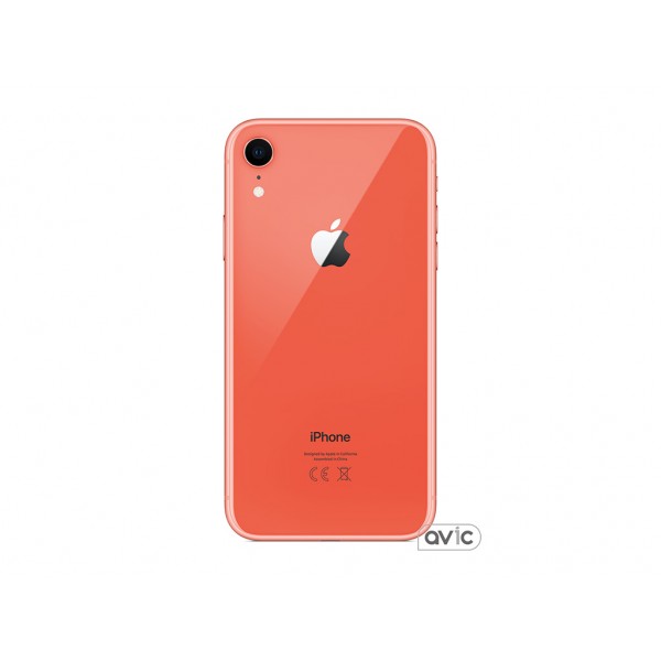 Смартфон Apple iPhone XR Dual Sim 128GB Coral (MT1F2)