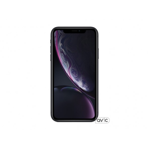 Смартфон Apple iPhone XR Dual Sim 64GB Black (MT122)