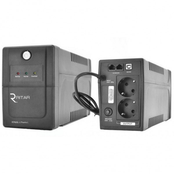 ИБП Ritar RTP600L-U (360W) Proxima-L (RTP600L-U)