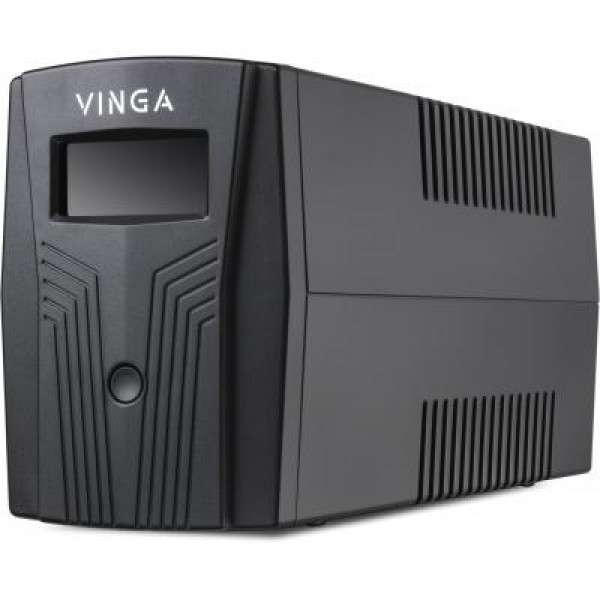 ИБП Vinga LCD 1200VA plastic case (VPC-1200P)