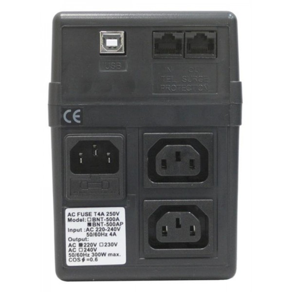 ИБП Powercom BNT-800 AP (BNT-800 AP USB)