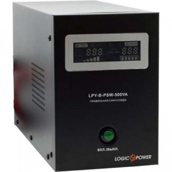 ИБП LogicPower LPY- B - PSW-500VA+, 5А/10А (4149)