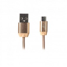 Кабель Cablexpert (CCPB-M-USB-08G) USB 2.0 A - microUSB B, премиум, 1м, золотистый