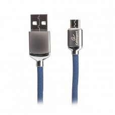 Кабель Cablexpert (CCPB-M-USB-07B) USB 2.0 A - microUSB B, премиум, 1м, синий