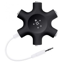 Кабель мультимедийный Belkin Jack 3.5mm/5xJack 3.5mm (F8Z274btBLK)