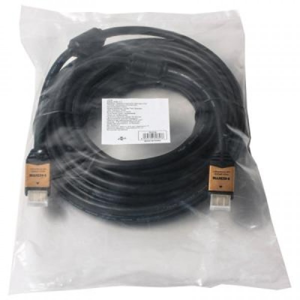 Кабель мультимедийный HDMI to HDMI 10.0m Viewcon (VD 166-10м.)