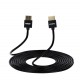Кабель 2E Ultra Slim (2EW-1119-3m), HDMI - HDMI v.2.0, 3 м, черный