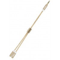Кабель Baseus AUX Audio 26 cm (Gold)